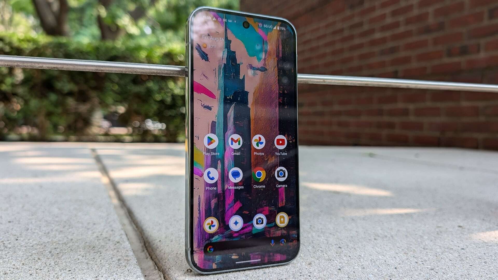 Google Pixel Nine Pro XL screen displaying an app or AI feature